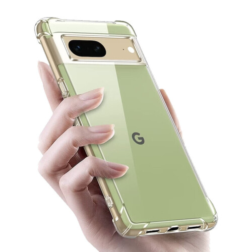 For Google Pixel 7 Bumper Plain Silicone Gel Phone Cover Case 2
