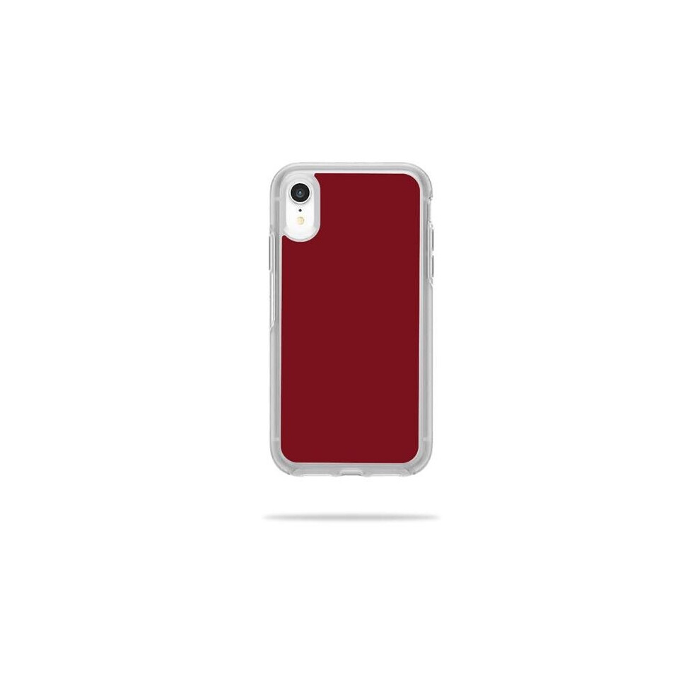 MightySkins OTSIPXR-Solid Burgundy Skin for Otterbox Symmetry iPhone XR Case - Solid Burgundy-image-OPC-PB28CDZ-NEW
