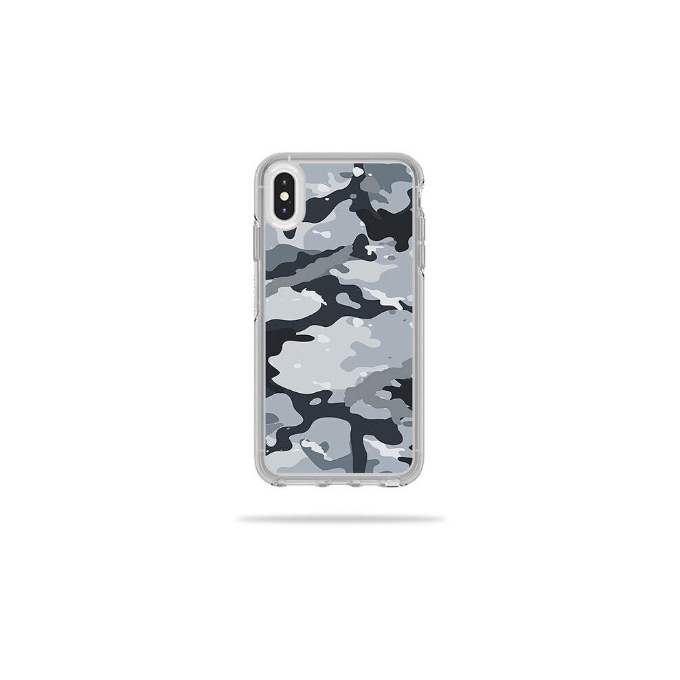 MightySkins OTSIPXSM-Gray Camouflage Skin for Otterbox Symmetry iPhone XS Max Case - Gray Camouflage-image-OPC-PB28CHM-NEW