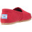 Toms Toms Classic Womens Slip On Shoes in Red - 4 UK 2