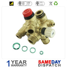 HTS Inlet Assembly Compatible With Baxi Potterton Hydraulic Inlet Assembly (10L) 5116017 - Refurbished