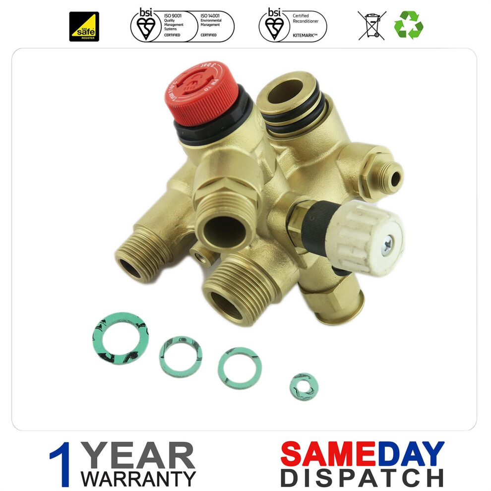 Hts Inlet Assembly Compatible With Baxi Potterton Hydraulic Inlet Assembly (10L) 5116017 5056511820632