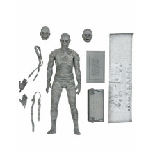 Universal Monsters - 7'' Scale Action Figure - Ultimate Mummy (Black & White)