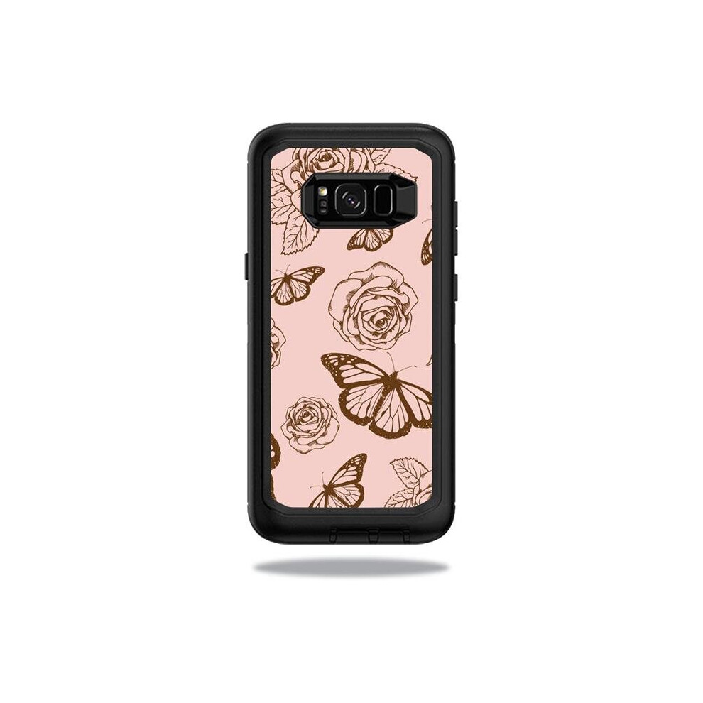 MightySkins OTDSGS8PL-Butterfly Garden Skin for Otterbox Defender Samsung Galaxy S8 Plus Case Wrap Cover Sticker - Butterfly Garden-image-OPC-PB28H5Z-NEW
