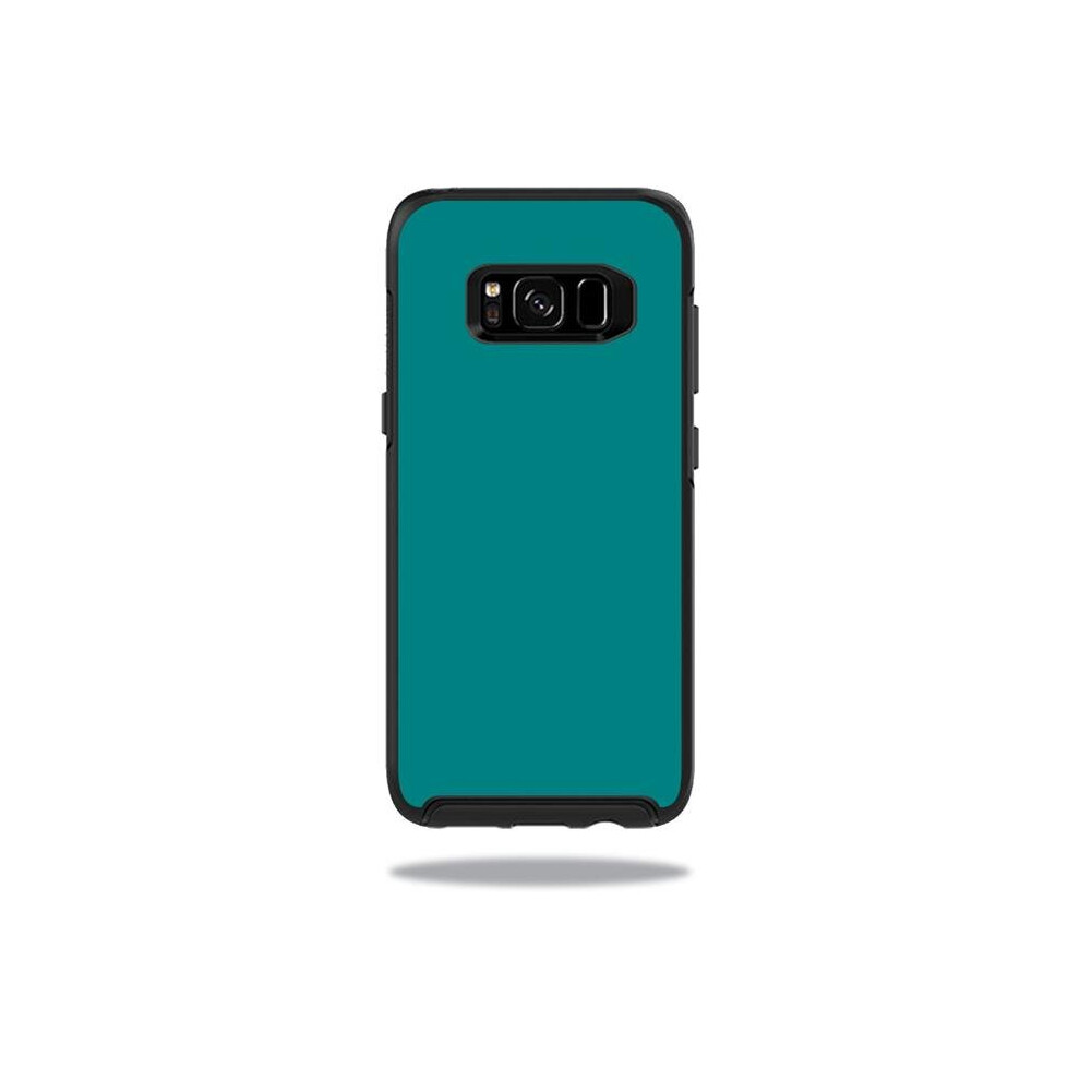 MightySkins OTSSGS8-Solid Teal Skin for Otterbox Symmetry Samsung Galaxy S8 Case Wrap Cover Sticker - Solid Teal-image-OPC-PB28H7N-NEW