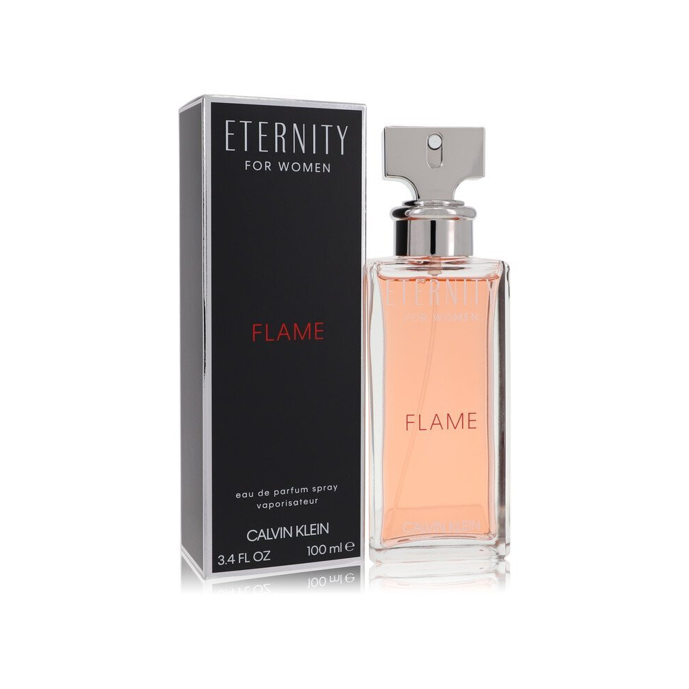 Eternity Flame by Calvin Klein Eau De Parfum Spray 3.4 oz