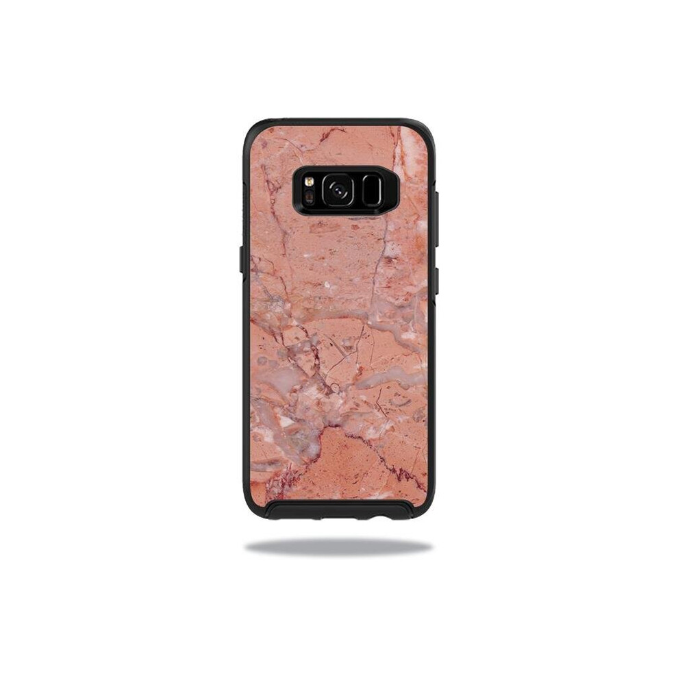 MightySkins OTSSGS8-Pink Marble Skin for Otterbox Symmetry Samsung Galaxy S8 Case Wrap Cover Sticker - Pink Marble-image-OPC-PB28HBN-NEW