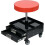 YATO YT-08795, adjustable workshop seat with drawers, on swivel wheels soft seat 2