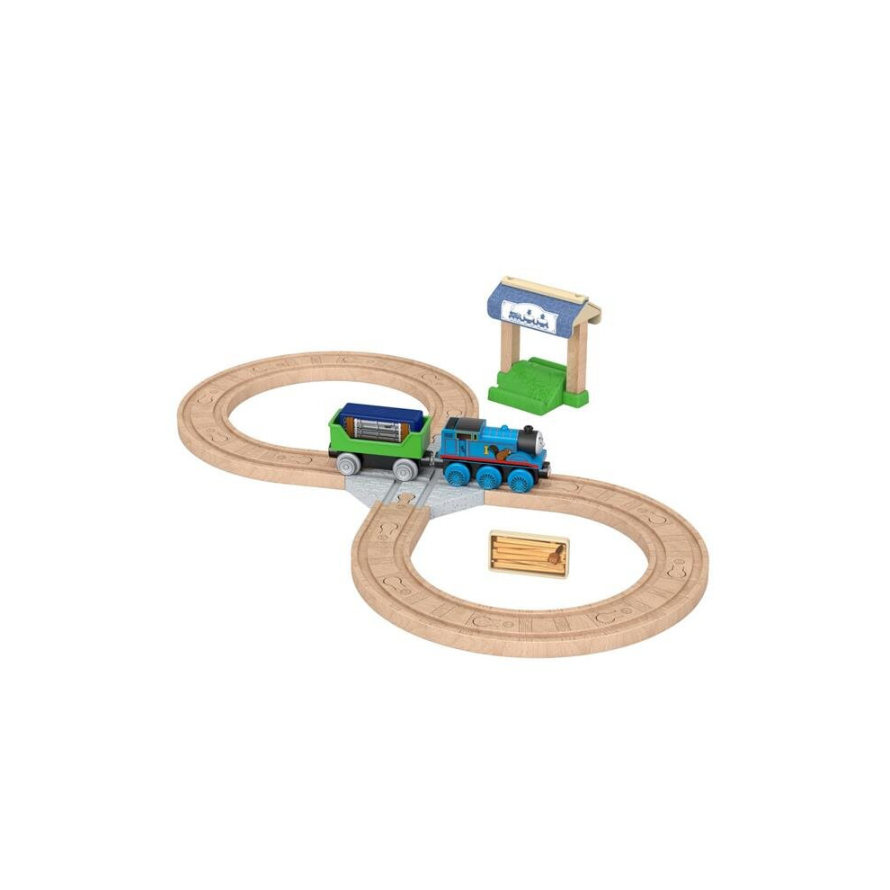 Fisher-Price HGD12 Fisher-Price Thomas & Friends Wooden Railway Figure 8 Track Pack