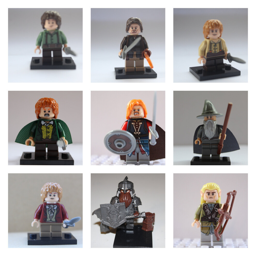 Lord Of The Rings Hobbit Fit Lego Mini Figure Super Hero Toys