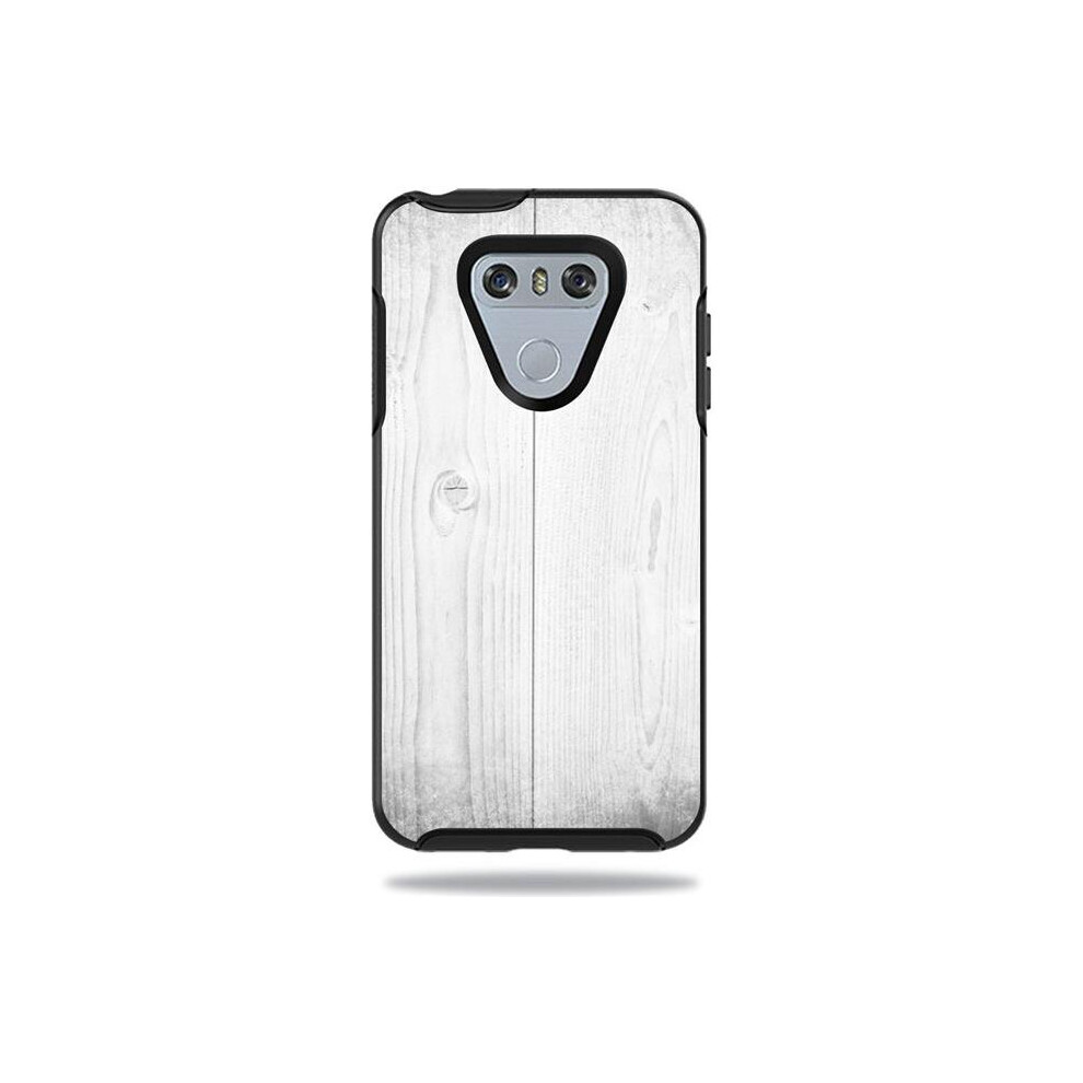 MightySkins OTSLGG6-White Wood Skin for Otterbox Symmetry LG G6 Case Wrap Cover Sticker - White Wood-image-OPC-PB292KT-NEW