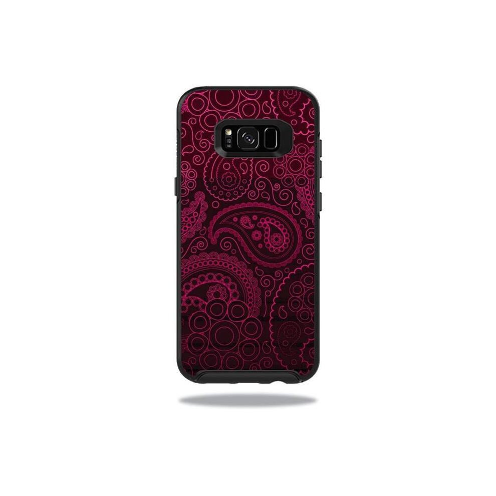 MightySkins OTSSGS8PL-Paisley Skin for Otterbox Symmetry Samsung Galaxy S8 Plus Case Wrap Cover Sticker - Paisley-image-OPC-PB292MW-NEW