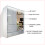 MN Furniture (White, 150) Malega High Gloss Sliding Mirror Door Wardrobe 3