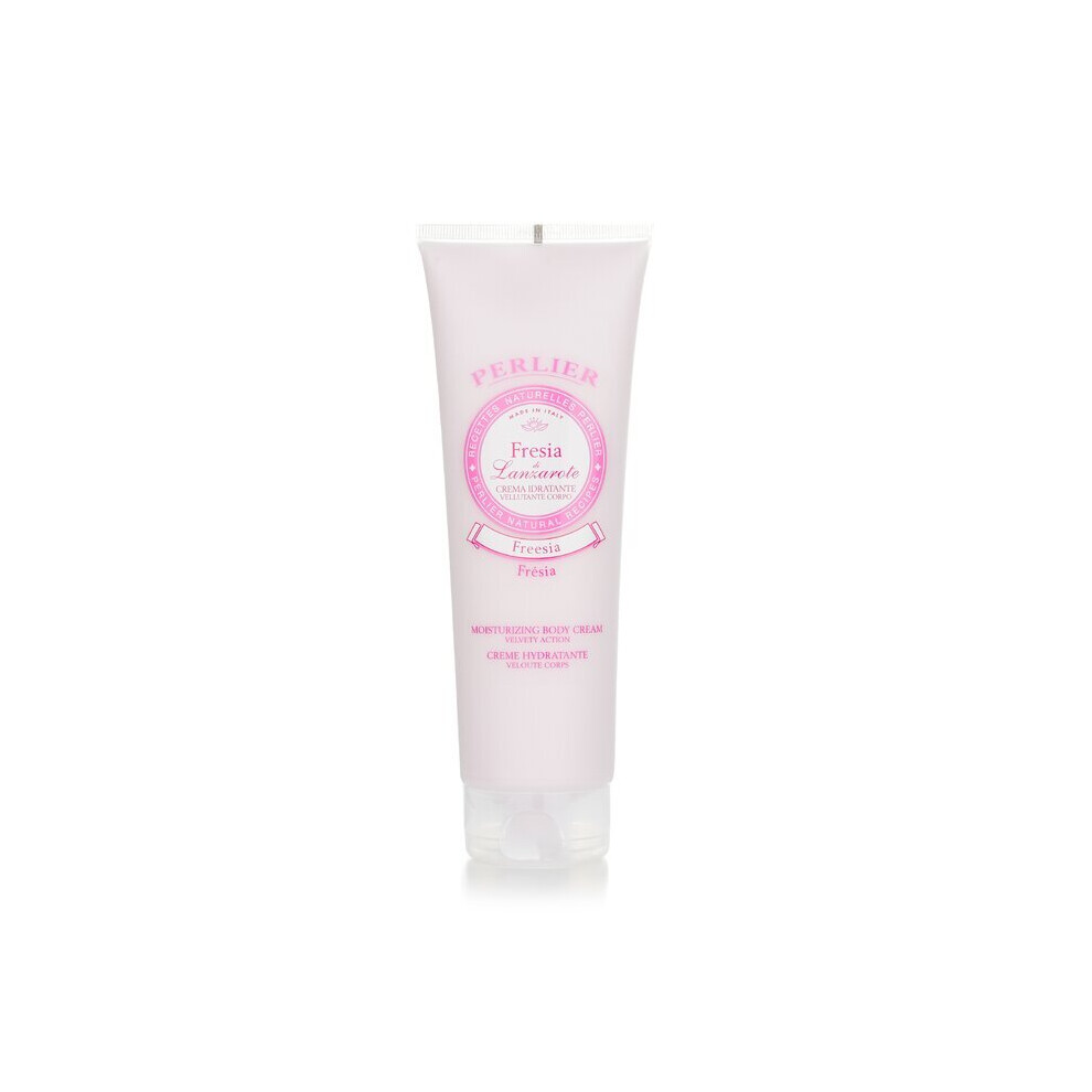 Perlier Cream Freesia Moisturizing Body - 250Ml/8.4Oz