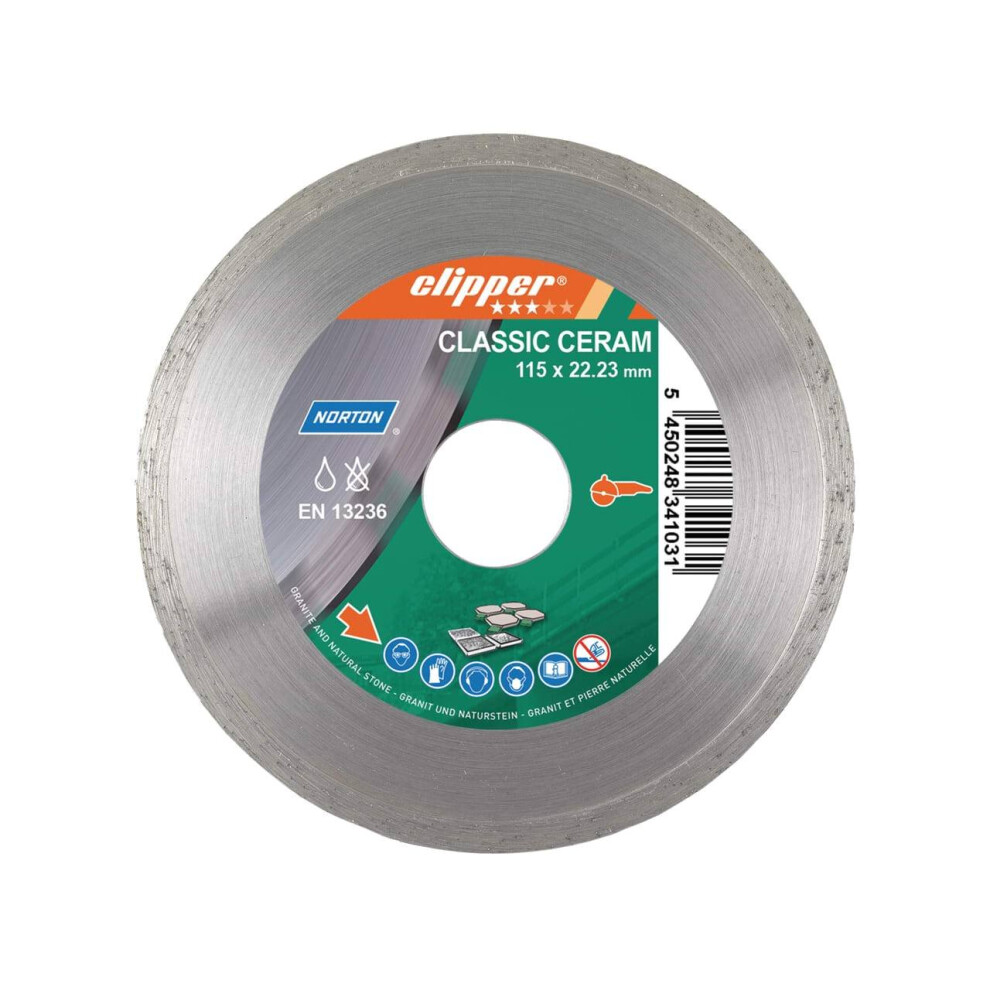 Classic Ceramic Diamond Blade 115 X 22.23mm