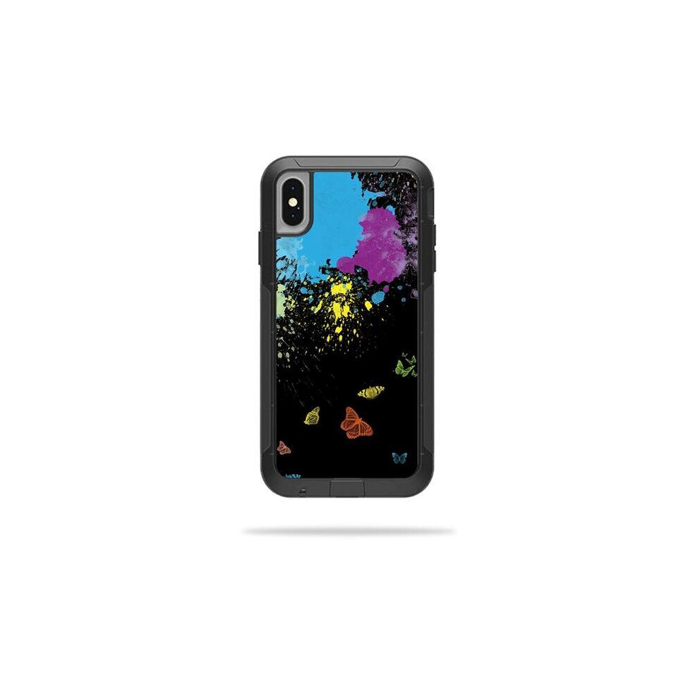 MightySkins OTPIPXSM-Splatter Skin for Otterbox Pursuit iPhone XS Max Case - Splatter-image-OPC-PB29KBK-NEW