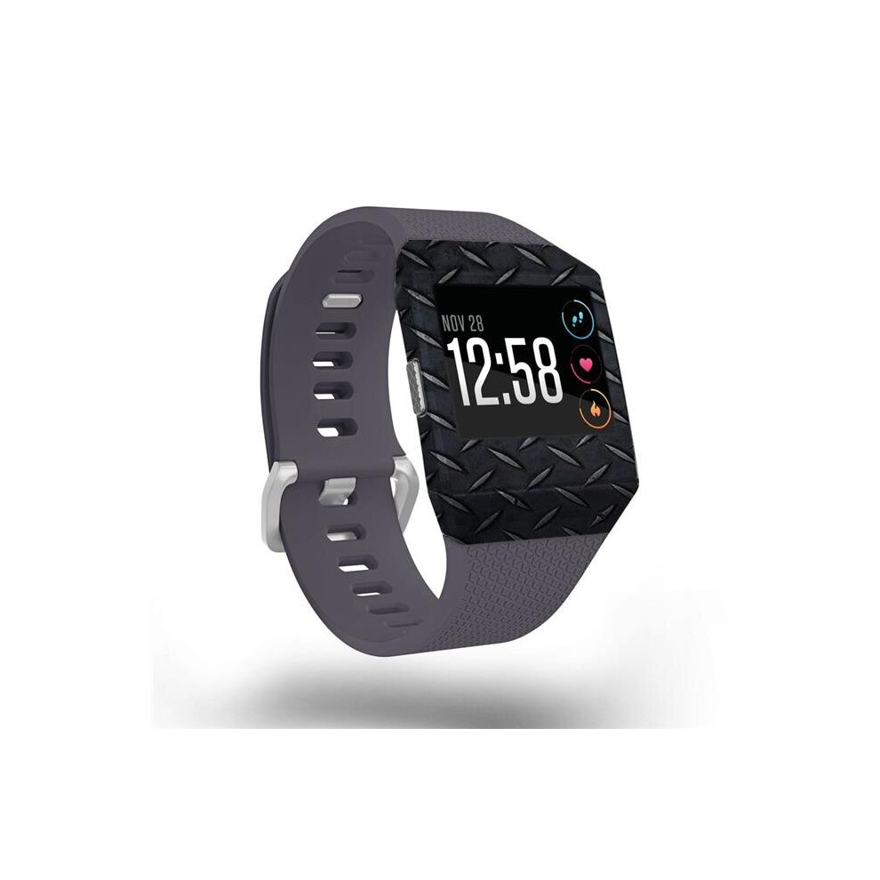 MightySkins FITION-Black Diamond Plate Skin for Fitbit Ionic - Black Diamond Plate-image-OPC-PB29NZN-NEW