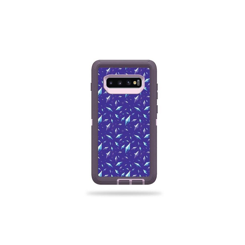 MightySkins OTDESG10PL-Crystal Gemstones Skin for Otterbox Defender Samsung Galaxy S10 Plus - Crystal Gemstones-image-OPC-PB29Q9D-NEW