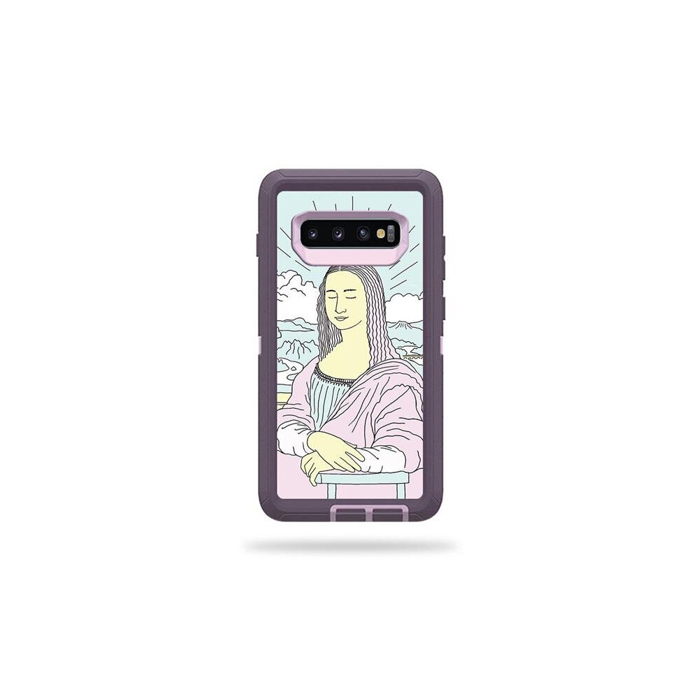 MightySkins OTDESG10-Modern Lisa Skin for Otterbox Defender Samsung Galaxy S10 - Modern Lisa-image-OPC-PB29Q6R-NEW