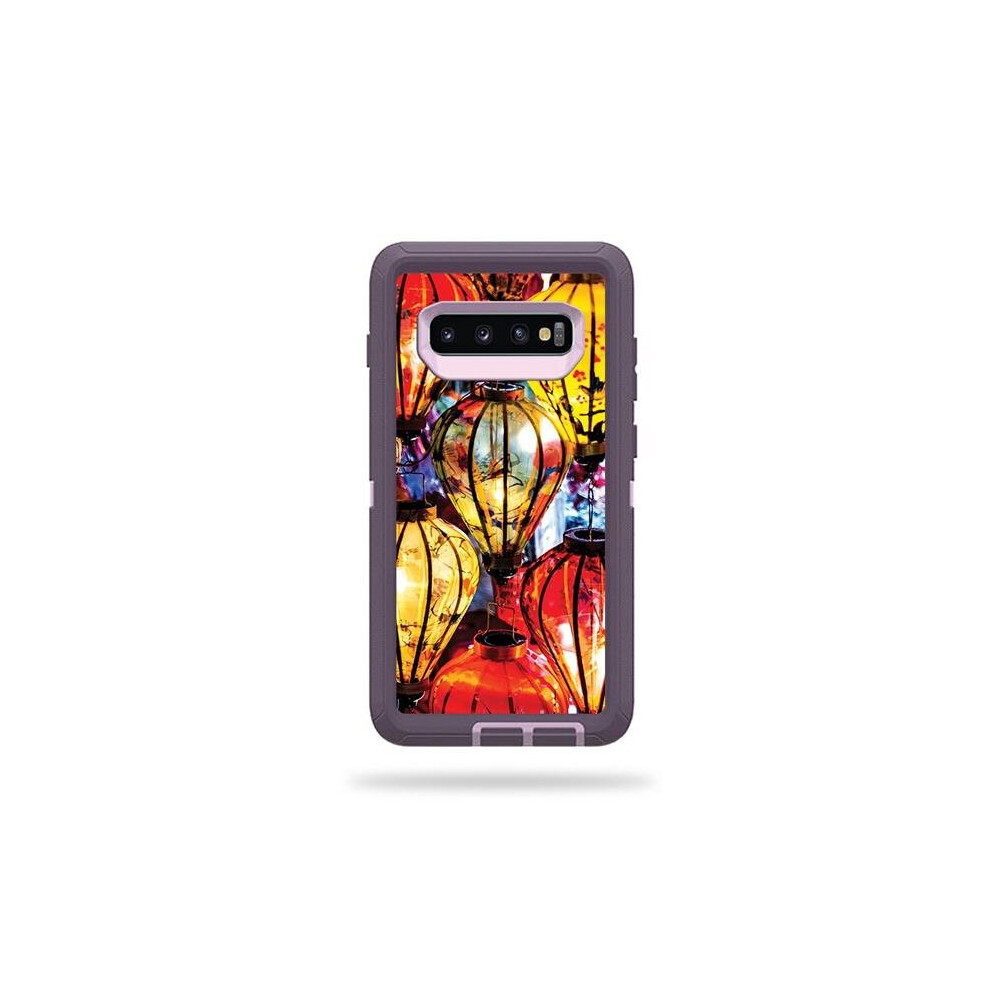 MightySkins OTDESG10PL-Hoi An Lanterns Skin for Otterbox Defender Samsung Galaxy S10 Plus - Hoi An Lanterns-image-OPC-PB29QH8-NEW