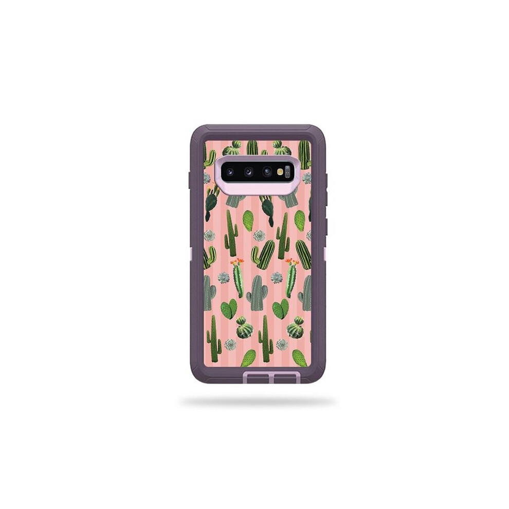 MightySkins OTDESG10PL-Cactus Garden Skin for Otterbox Defender Samsung Galaxy S10 Plus - Cactus Garden-image-OPC-PB29QMJ-NEW