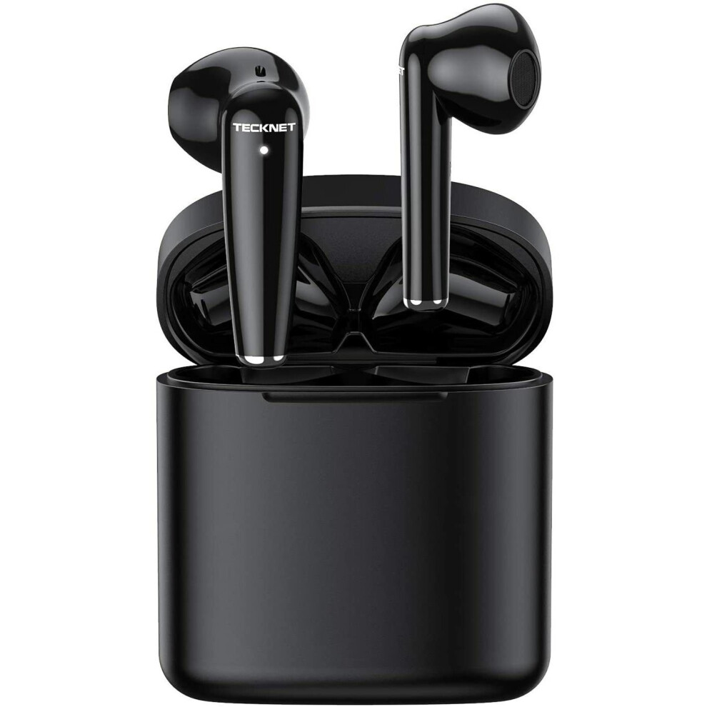 Wireless Bluetooth Earbuds Headphones With Noise Cancellation Black 797689846783