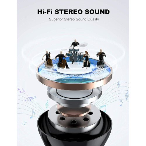 Wireless Bluetooth  Earbuds Headphones with noise cancellation 2