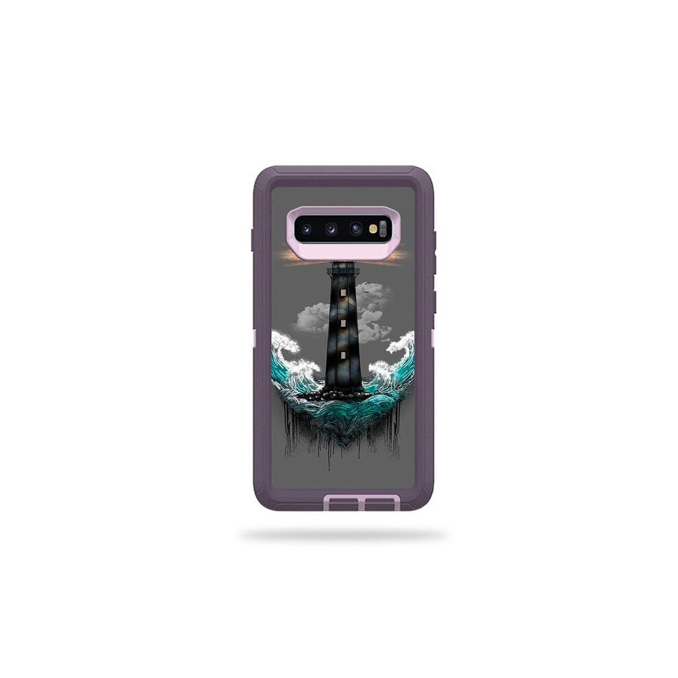 MightySkins OTDESG10-Wave Anchor Skin for Otterbox Defender Samsung Galaxy S10 - Wave Anchor-image-OPC-PB2B5GC-NEW