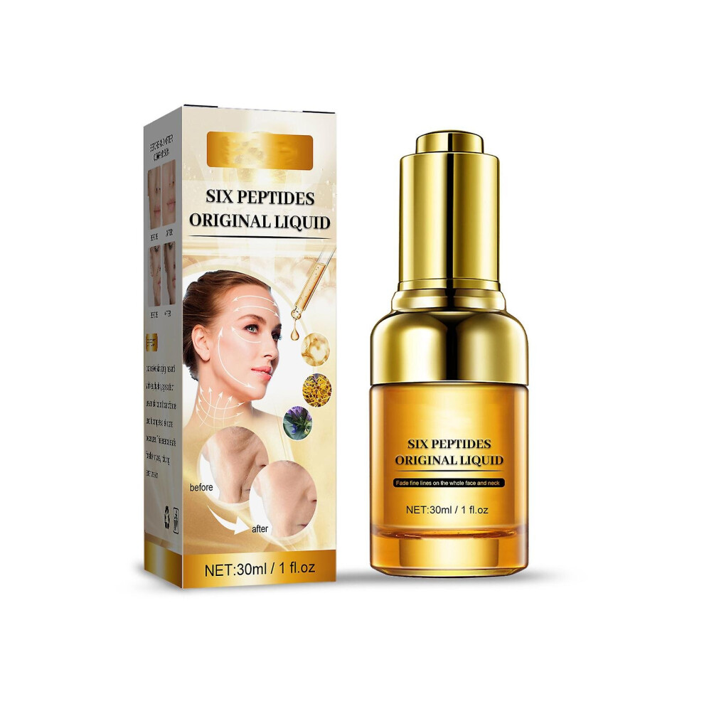3pcs Anti Aging Serum Hexapeptide Moisturizing Firming Skin Facial Essence Oil