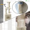 Vounot VOUNOT Cat Tree 88cm with Rope Scratching Platform, Beige 7