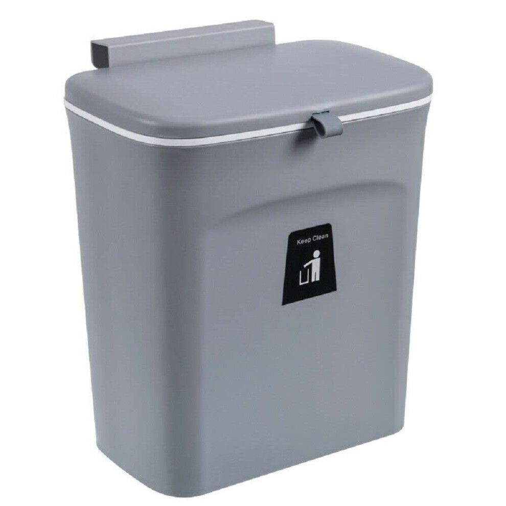 (9 L) Hochste Wall Mounted Waste Bin Kitchen Cabinet