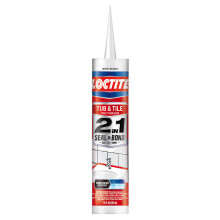 Loctite 2 in 1 Seal & Bold Adhesive Caulk (295 ml) | Strong, Versatile Sealant for Indoor and Outdoor Use, Waterproof and Durable for All Projects