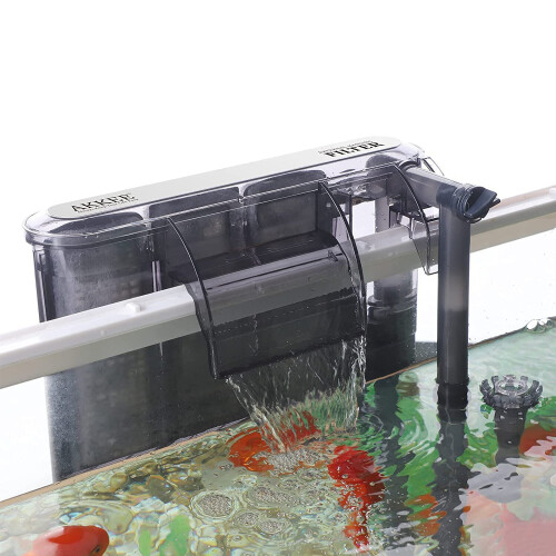 External Aquarium Fish Tank Hang On Filter Power Waterfall Oxygen Pump ...