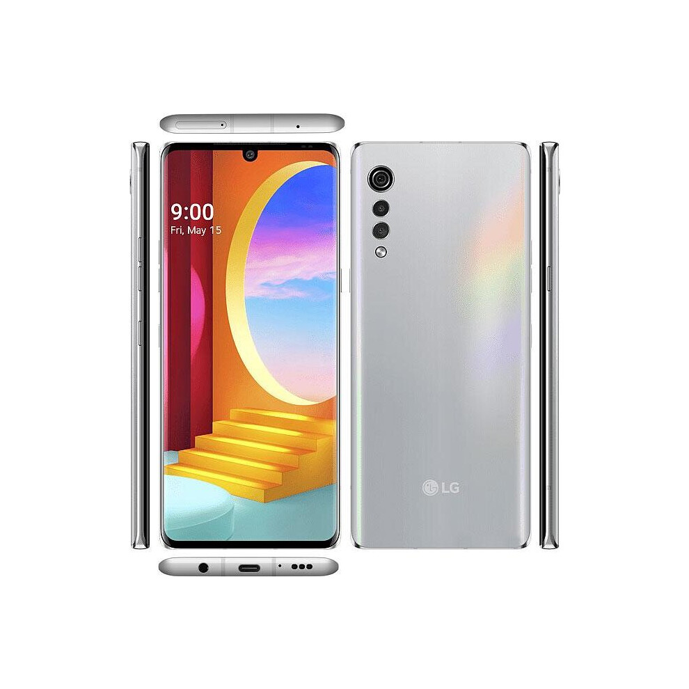 Lg Velvet G900 6+128Gb Aurora Silver Single Sim Smartphone