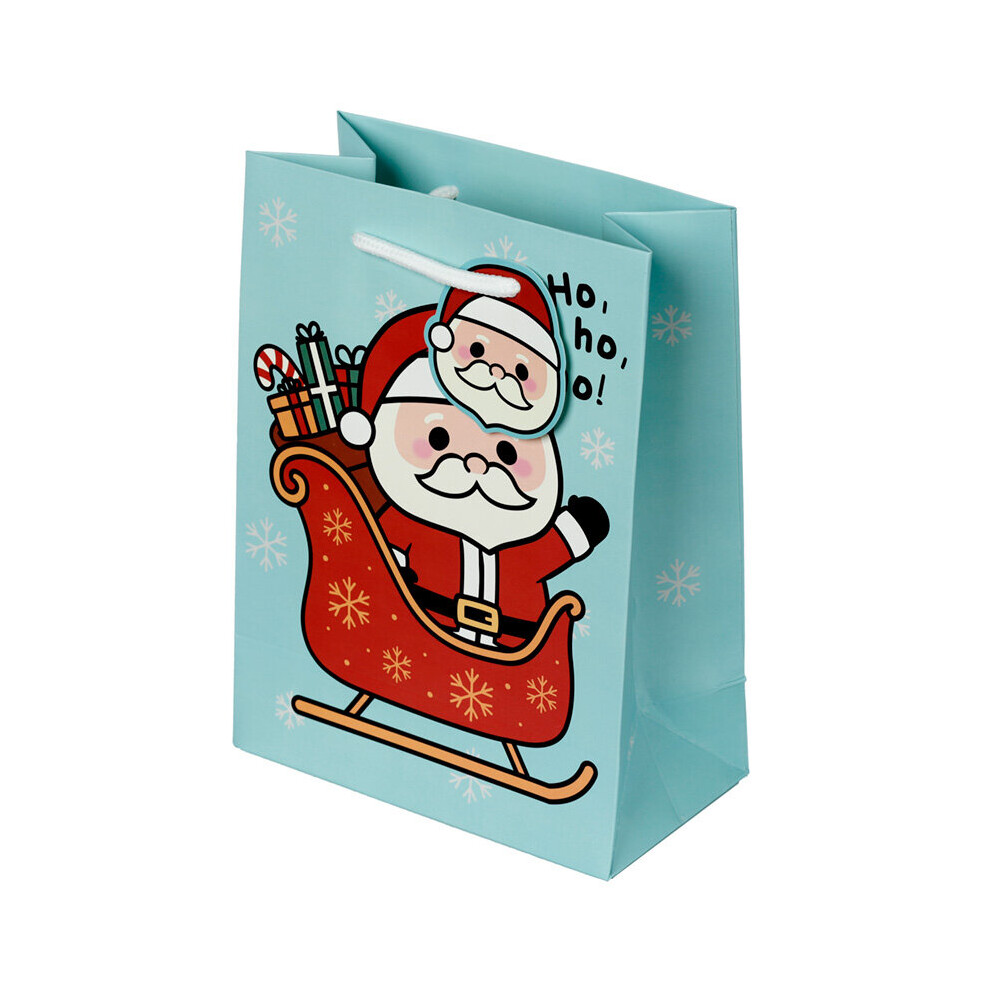Christmas Festive Friends Medium Gift Bag - 1 Piece