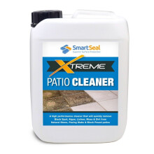 (5 Litres) SmartSeal Patio Cleaner Xtreme - Powerful Easy To Apply Patio Cleaner Fluid - Highly Concentrated Patio Black Spot Remover and Paving Slab Cleaner