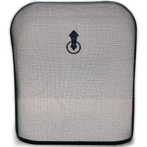Fire Spark Guard Fireplace Screen Protector Heavy Duty Cover Black Fireguard
