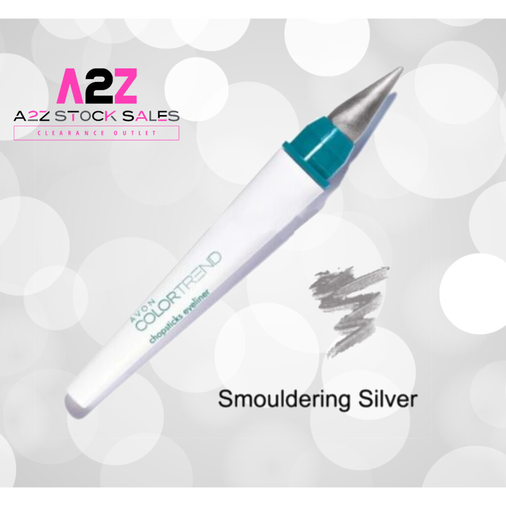 Avon Color Trend Chopsticks Eyeliner - Colour Smouldering Silver