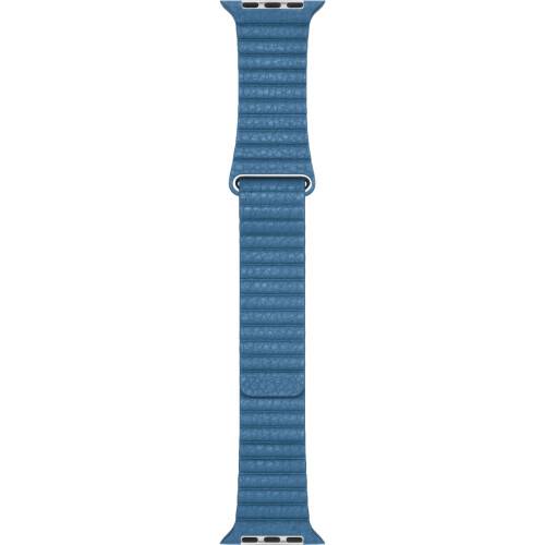 Apple Apple Leather Loop Watch Strap (44mm) - Medium - Cape Cod Blue 1