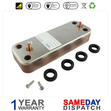 Baxi Combi Maxflue Boiler Hot Water Heat Exchanger 248047