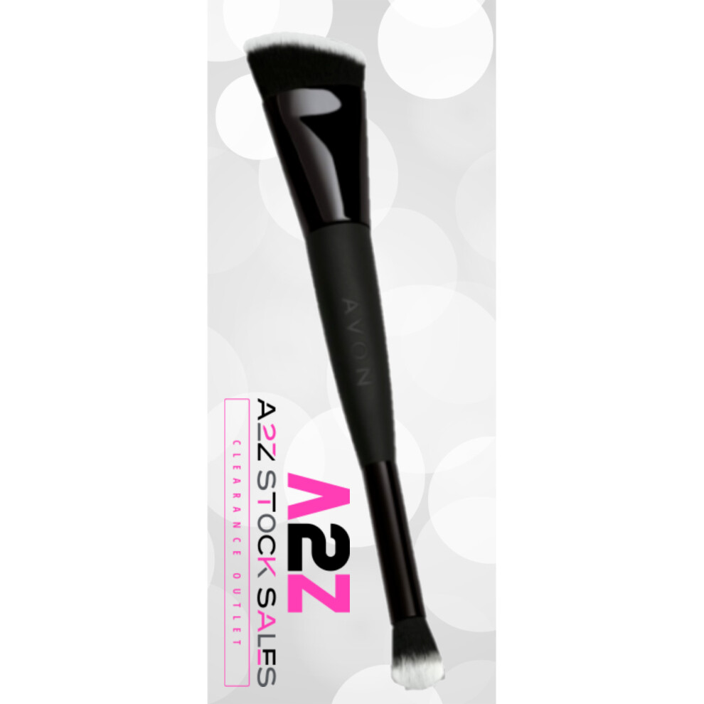 Avon Makeup Contour Brush - Dual Ended