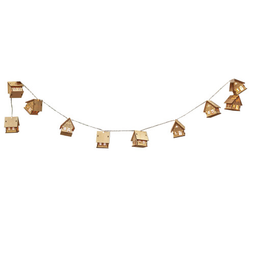 WIDDOP and Co. Christmas String Lights Decorative House Indoor Battery Operated LED
