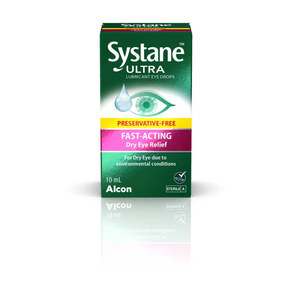 Systane Preservative Free Eye Drops Ultra 10ml