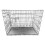 HugglePets (Silver, Medium) HugglePets Dog Cage with Metal Tray 9