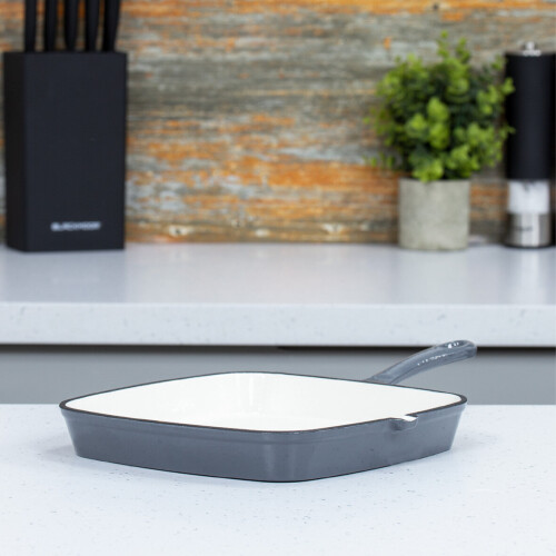 (Grey) Blackmoor 24cm Cast Iron Griddle Pans