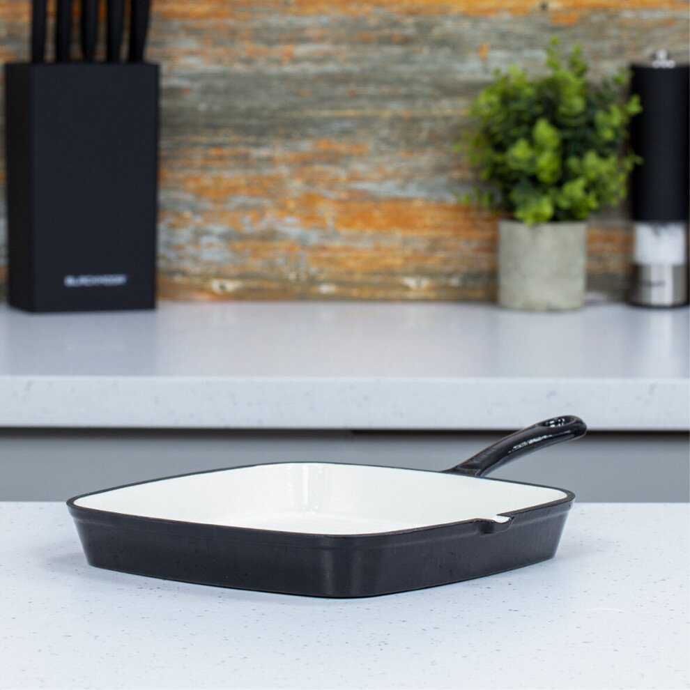 (Black) Blackmoor 24cm Cast Iron Griddle Pans