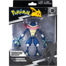 Personaggio super articolato da 6 pollici di Greninja di Pok  mon - Colleziona i tuoi personaggi Pok  mon preferiti - Giocattoli per bambini e fan