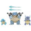 Pokémon Pack de sélection d'évolution Pokémon - Figurines de combat Squirtle 2 po, Wartortle 3 po & Blastoise 4,5 po 2