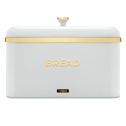 Tower Tower T826130WHT Cavaletto Bread Bin - Optic White 1