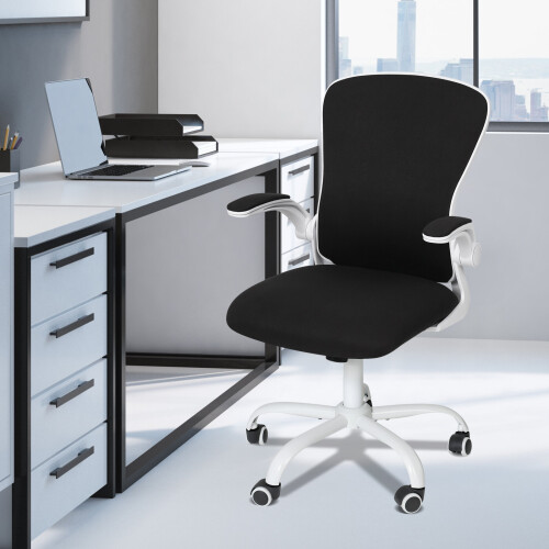 ELECWISH (Black) Ergonomic Office Chair Computer Desk Task Seat 1